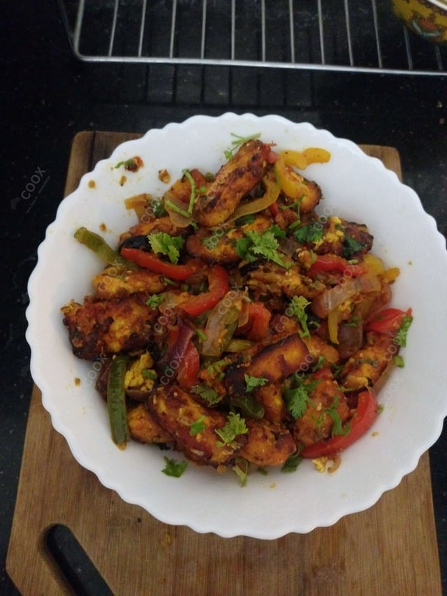 Delicious Kadhai Paneer prepared by COOX
