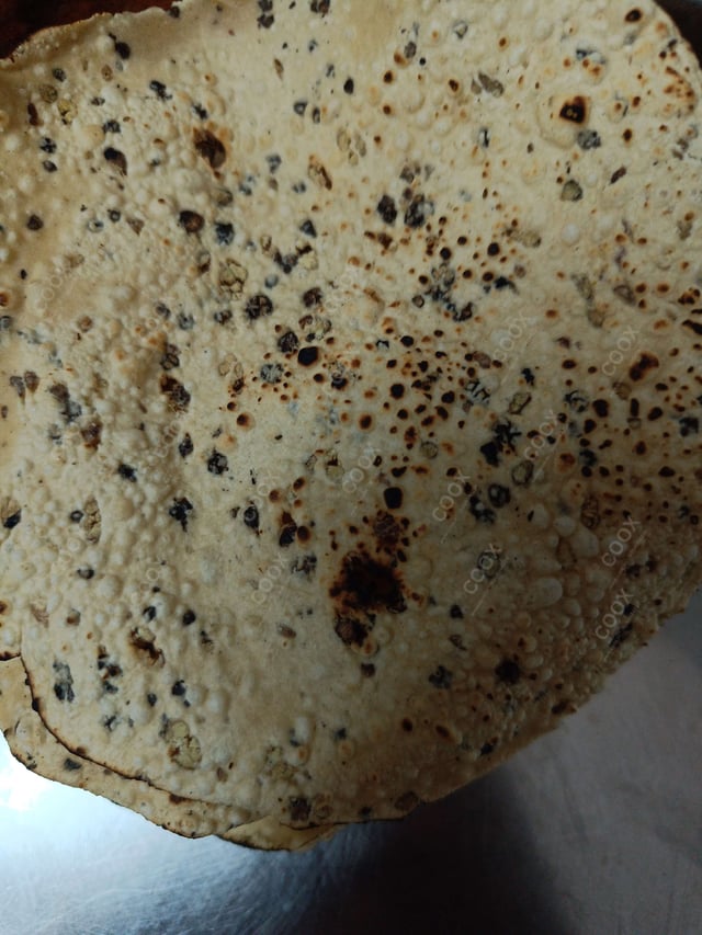 Delicious Salad, Papad prepared by COOX