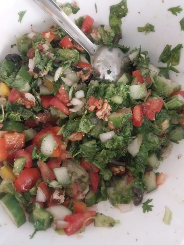 Delicious Fattoush Salad prepared by COOX