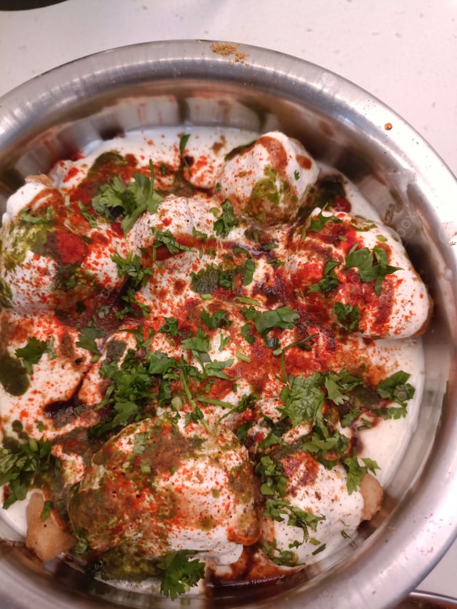 Tasty Dahi Vada cooked by COOX chefs cooks during occasions parties events at home