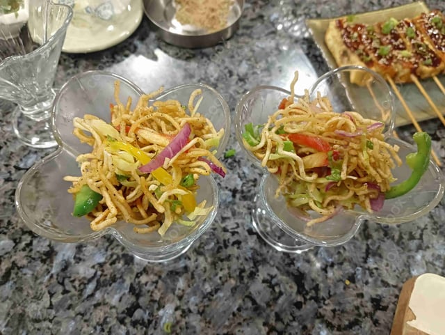 Tasty Veg Pad Thai Noodles cooked by COOX chefs cooks during occasions parties events at home