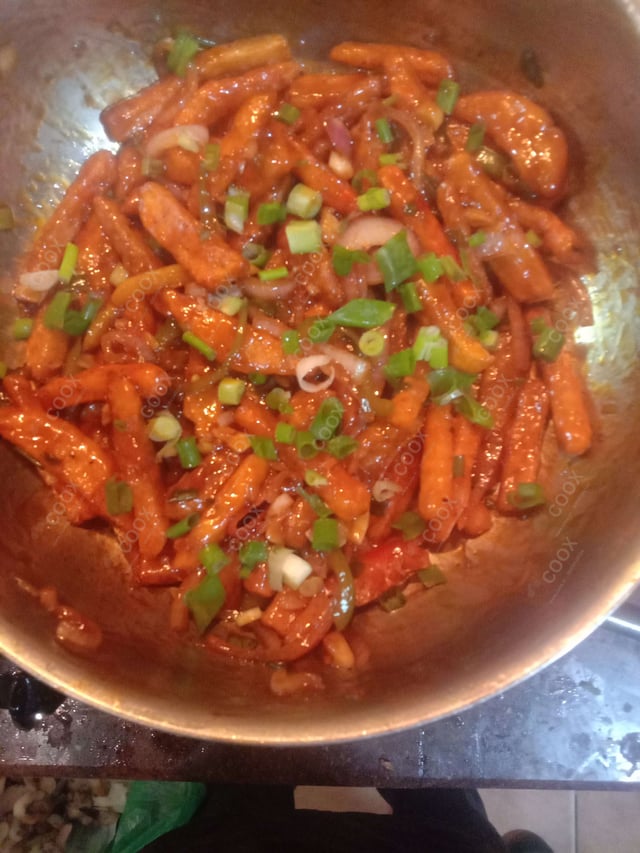 Delicious Honey Chilli Potato prepared by COOX