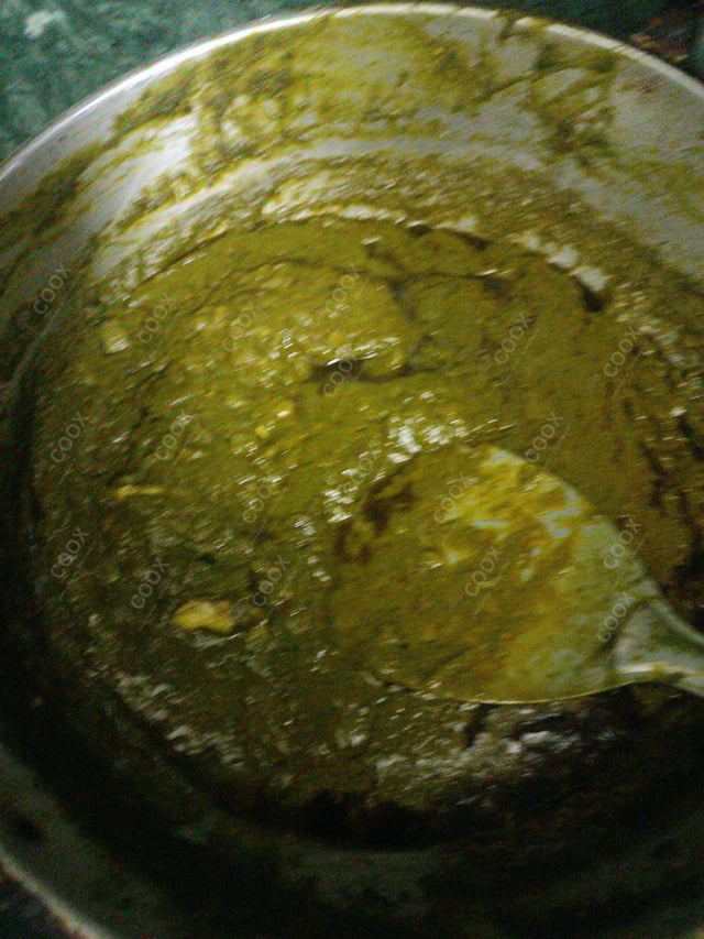 Tasty Sarso Ka Saag cooked by COOX chefs cooks during occasions parties events at home