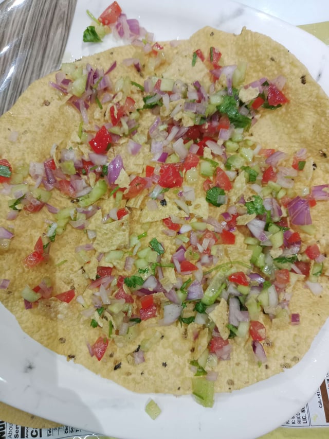 Tasty Masala Papad cooked by COOX chefs cooks during occasions parties events at home