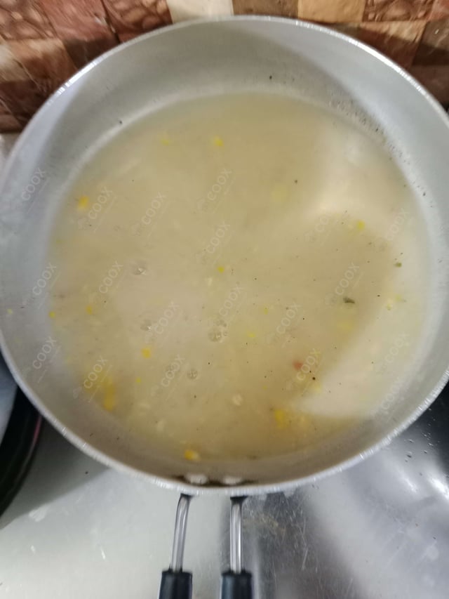 Tasty Sweet Corn Soup cooked by COOX chefs cooks during occasions parties events at home
