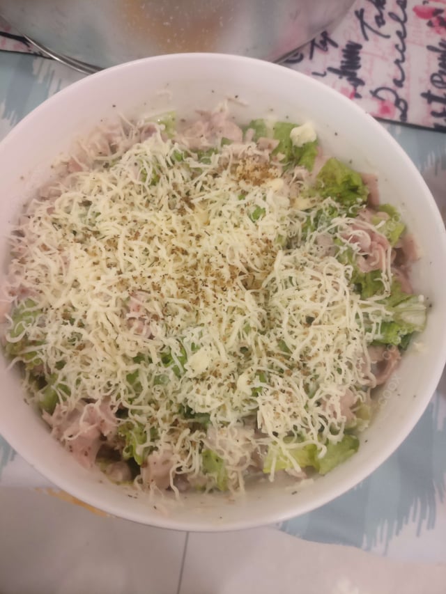 Tasty Chicken Caesar Salad cooked by COOX chefs cooks during occasions parties events at home