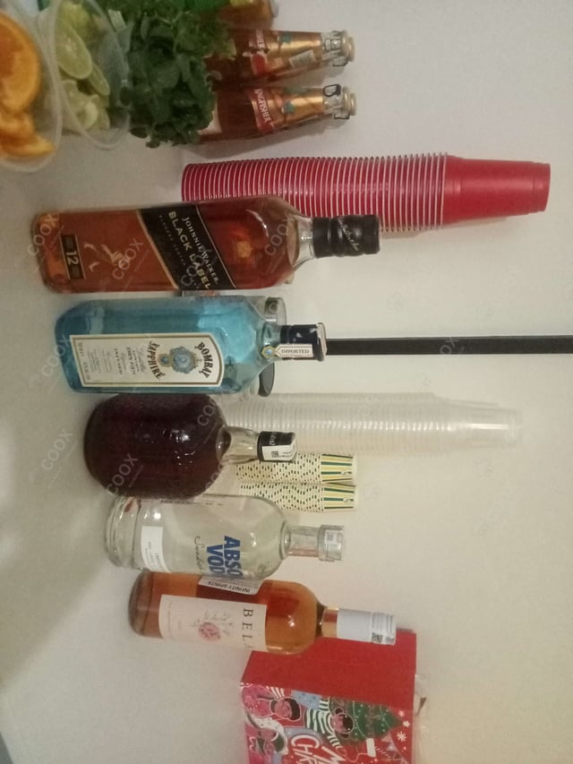 Tasty Regular Soft Drinks, Hard Drinks, Beers, Juices, Water etc. cooked by COOX chefs cooks during occasions parties events at home