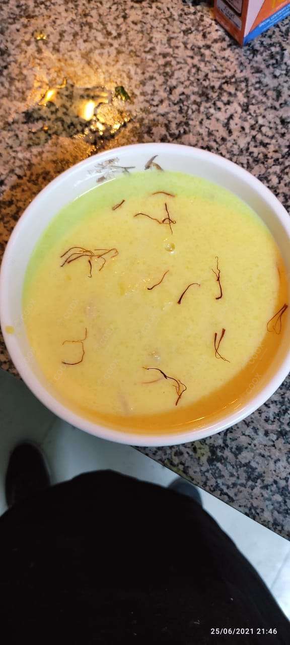 Tasty Phirni cooked by COOX chefs cooks during occasions parties events at home