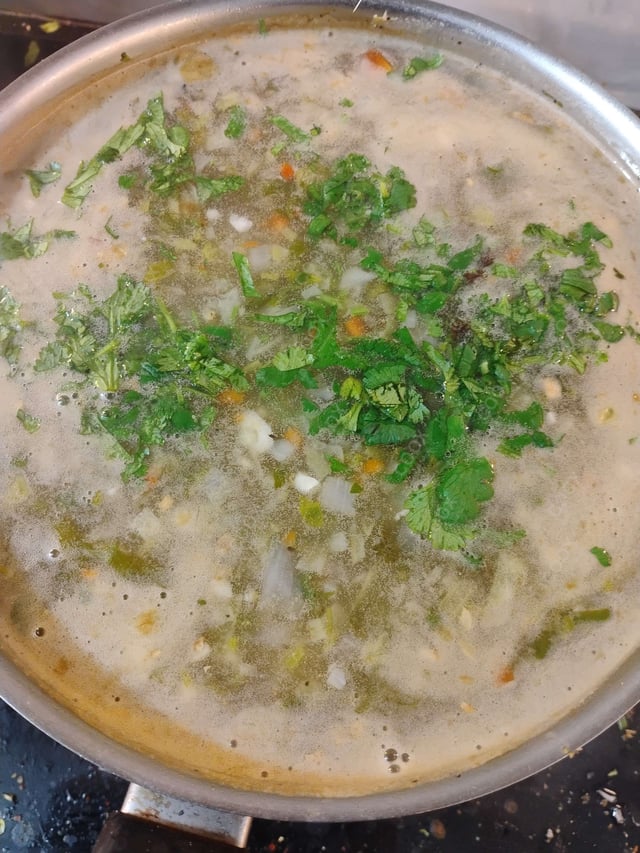 Tasty Lemon Coriander Soup cooked by COOX chefs cooks during occasions parties events at home