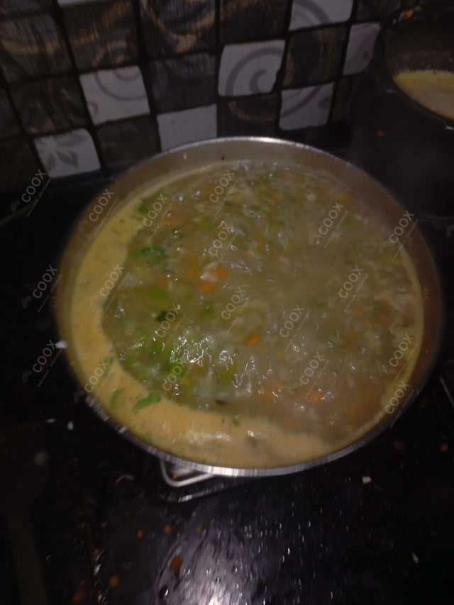 Tasty Lemon Coriander Soup cooked by COOX chefs cooks during occasions parties events at home