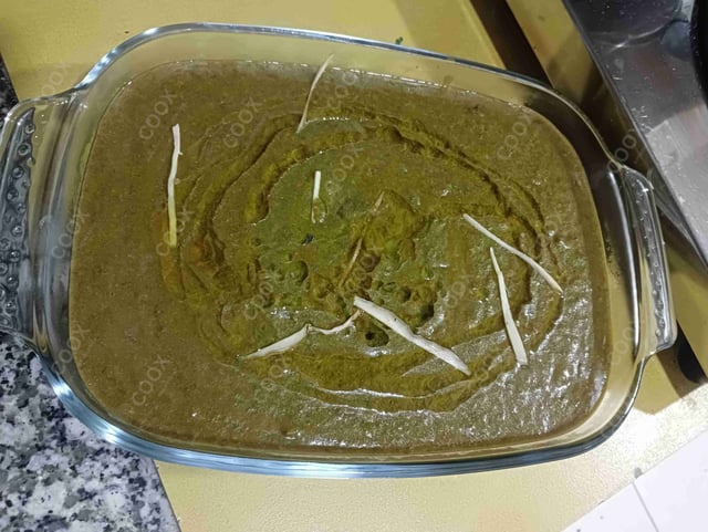 Tasty Sarso Ka Saag cooked by COOX chefs cooks during occasions parties events at home