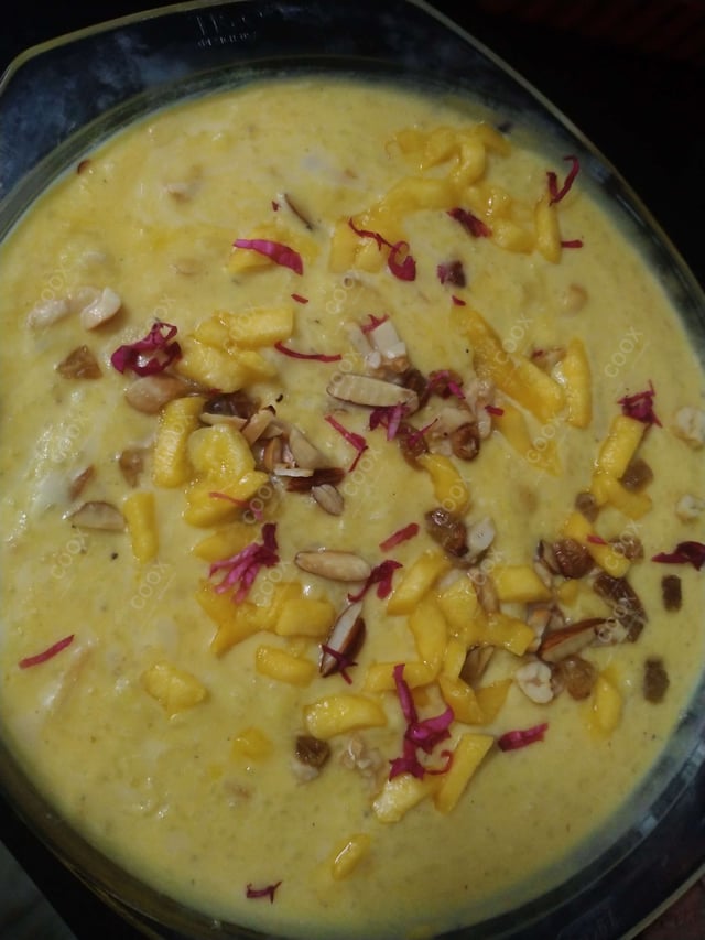 Tasty Phirni cooked by COOX chefs cooks during occasions parties events at home