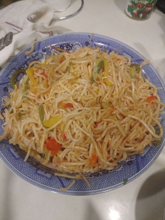 Tasty American Chopsuey cooked by COOX chefs cooks during occasions parties events at home