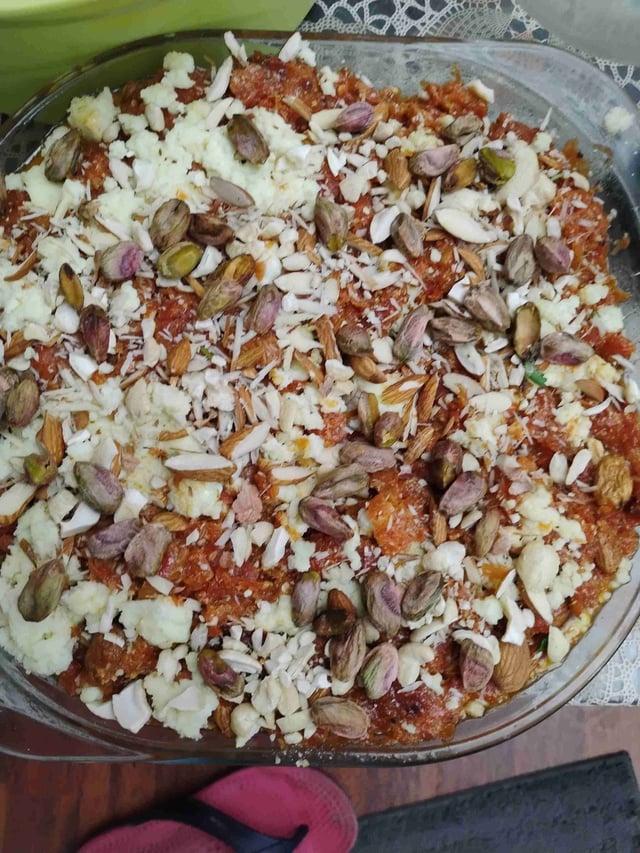 Tasty Gajar ka Halwa cooked by COOX chefs cooks during occasions parties events at home
