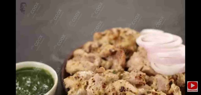 Tasty Murgh Malai Tikka cooked by COOX chefs cooks during occasions parties events at home