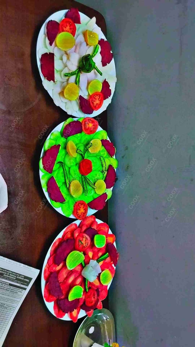 Delicious Salad, Papad prepared by COOX