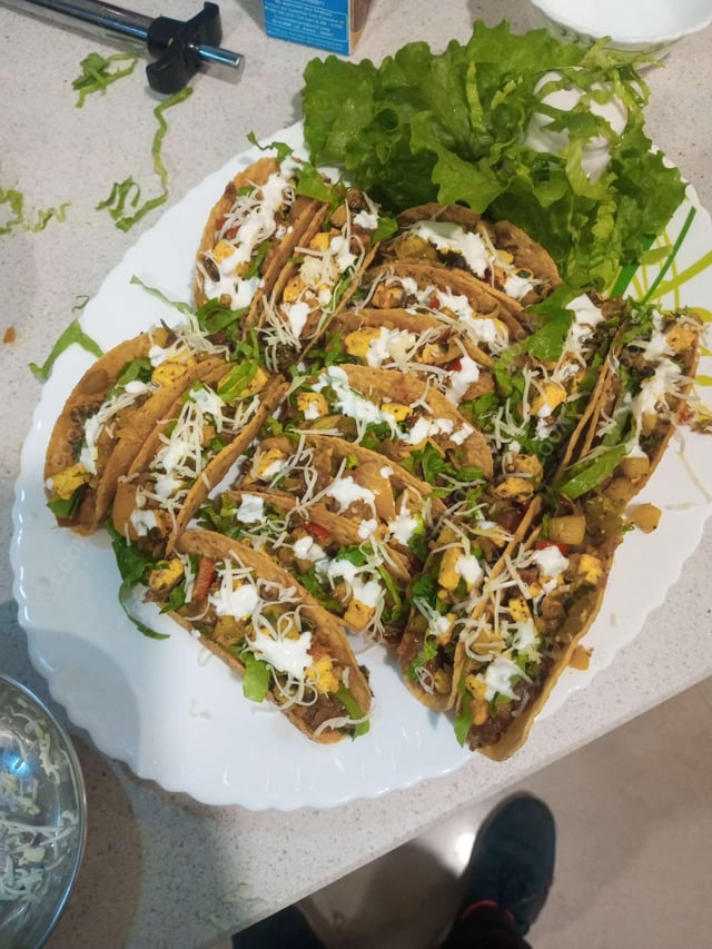 Delicious Veg Taco prepared by COOX