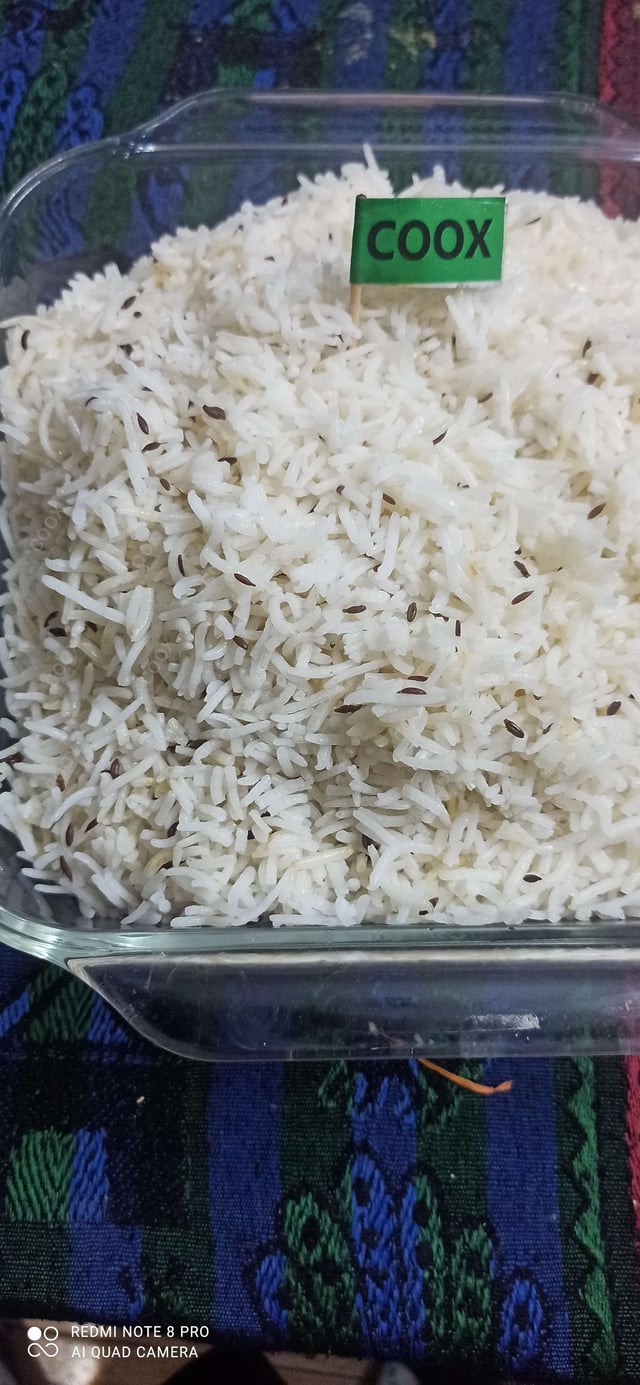 Delicious Jeera Rice prepared by COOX
