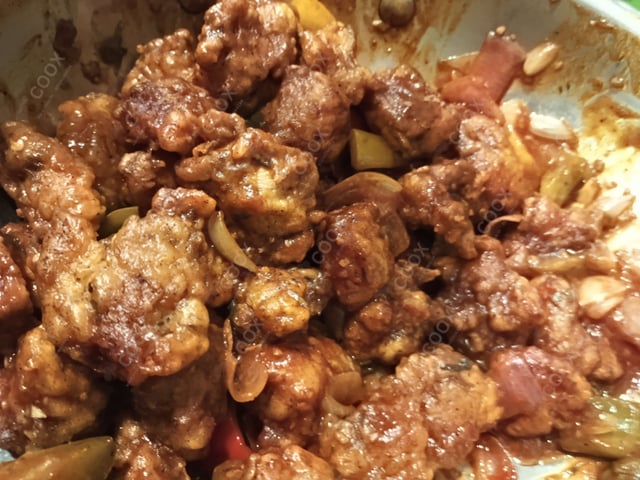 Delicious Chilli Chicken prepared by COOX