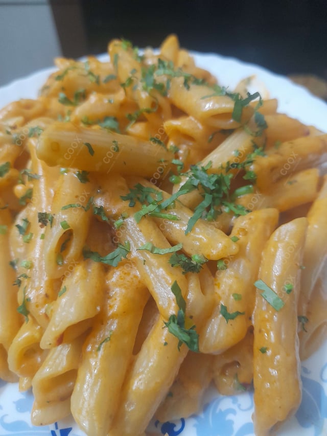 Delicious Pasta in Pink Sauce prepared by COOX