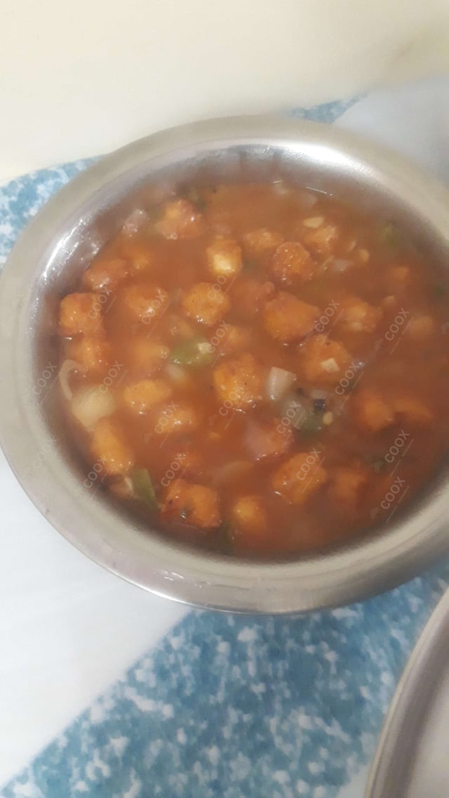 Delicious Chilli Paneer (Dry) prepared by COOX