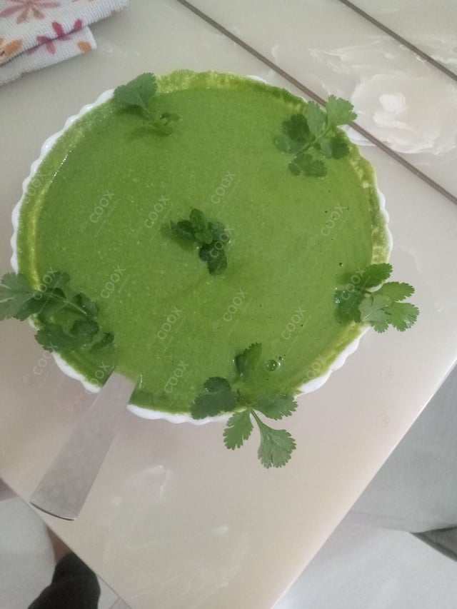 Delicious Green Chutney prepared by COOX