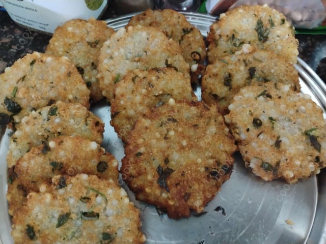 Tasty Sabudana Vada cooked by COOX chefs cooks during occasions parties events at home