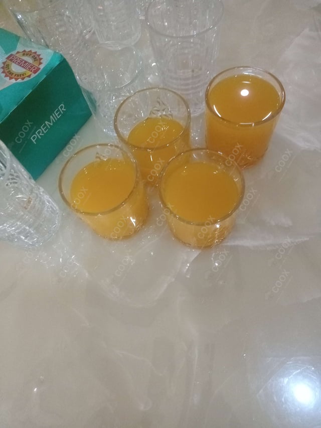 Delicious Fruit Juice prepared by COOX