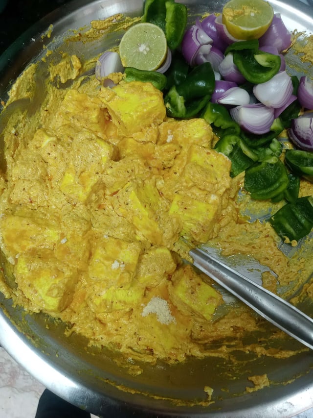 Delicious Paneer Tikka prepared by COOX