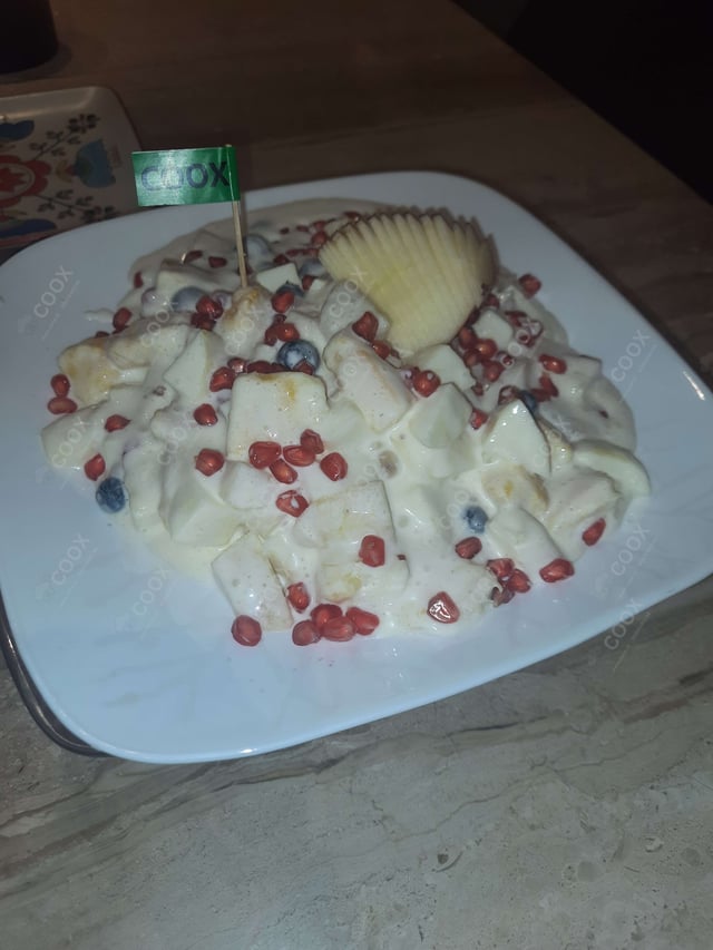 Tasty Fruit Cream cooked by COOX chefs cooks during occasions parties events at home