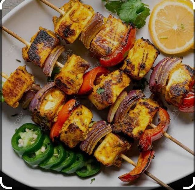 Delicious Paneer Tikka prepared by COOX