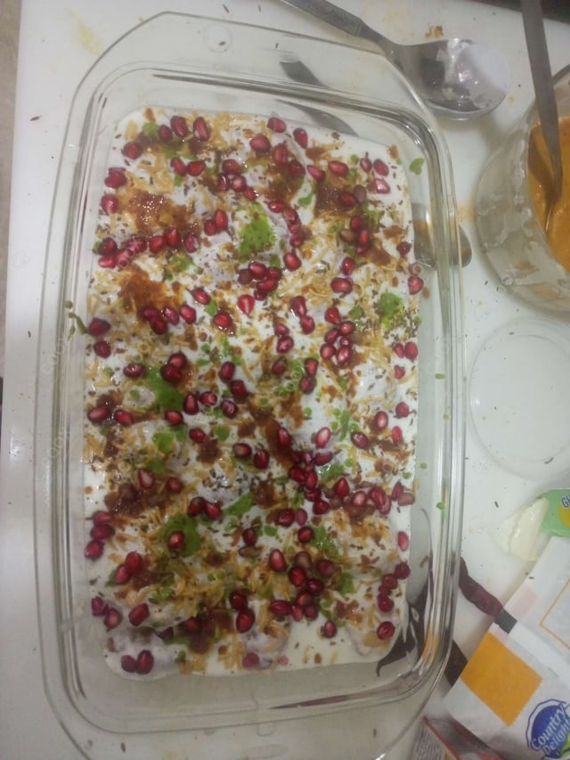 Delicious Dahi Bhalla prepared by COOX