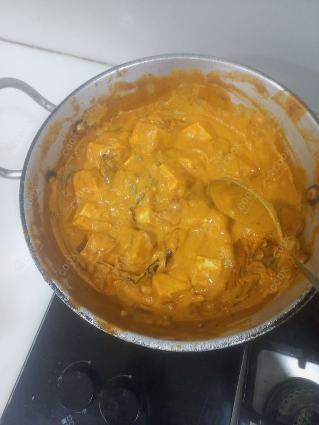Delicious Kadhai Paneer prepared by COOX