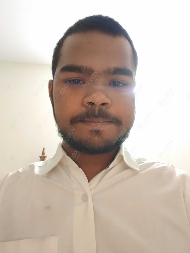 Chef from COOX at bookings. Professional cooks chefs at home