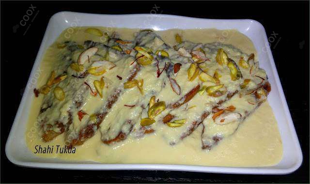 Delicious Shahi Tukda prepared by COOX