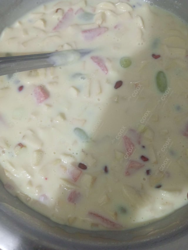 Delicious Fruit Custard prepared by COOX
