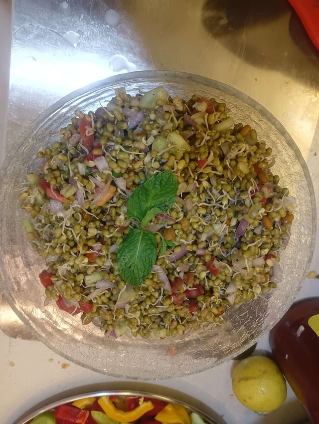 Delicious Sprouts Salad prepared by COOX