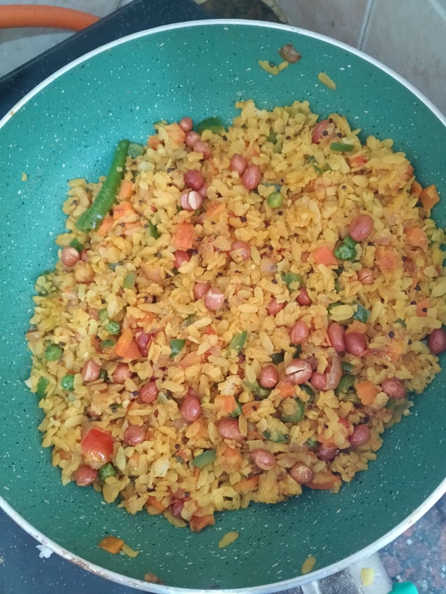 Tasty Poha cooked by COOX chefs cooks during occasions parties events at home