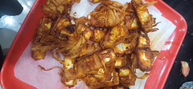 Delicious Threaded Paneer  prepared by COOX