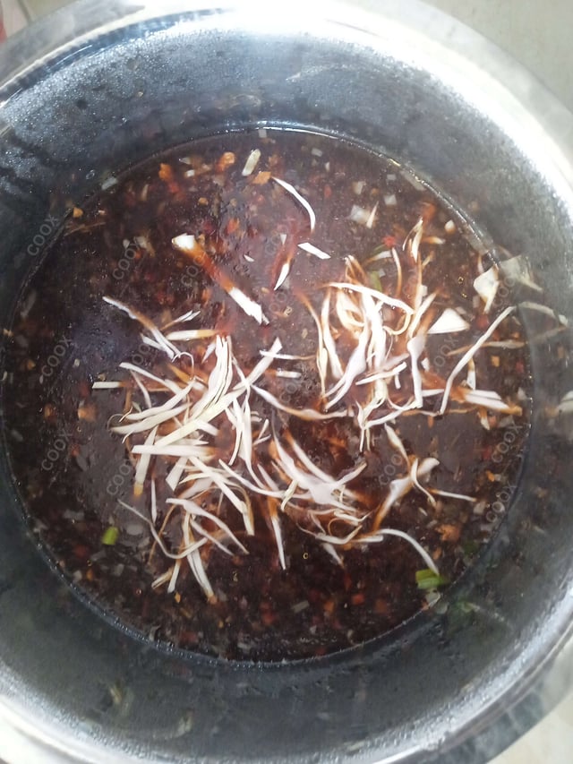 Delicious Vegetable Manchow Soup prepared by COOX