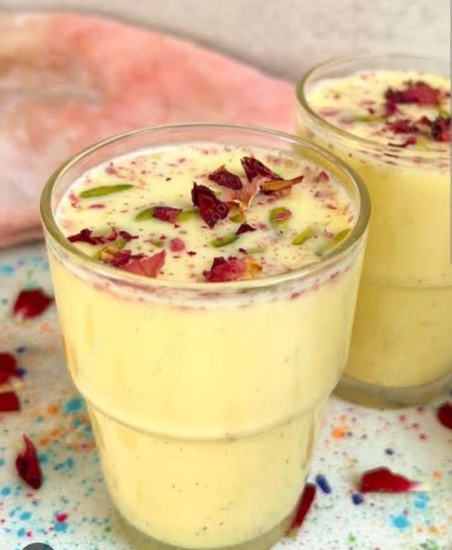 Tasty Thandai cooked by COOX chefs cooks during occasions parties events at home