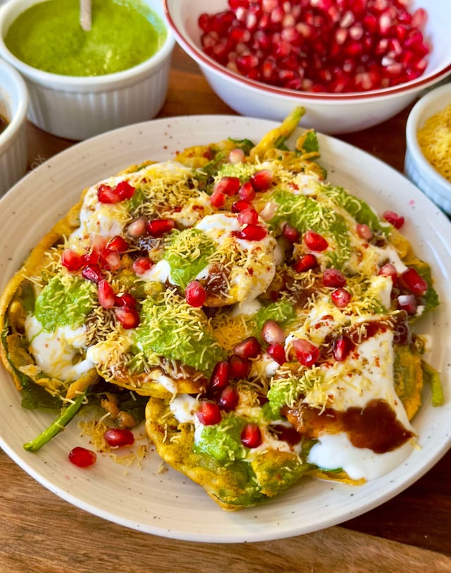 Delicious Palak Patta Chaat prepared by COOX