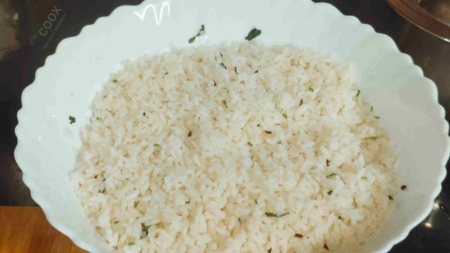 Delicious Steamed Rice prepared by COOX