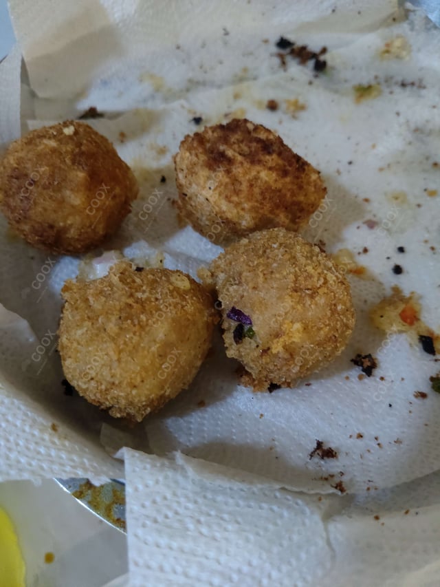 Delicious Fried Cheese Balls prepared by COOX