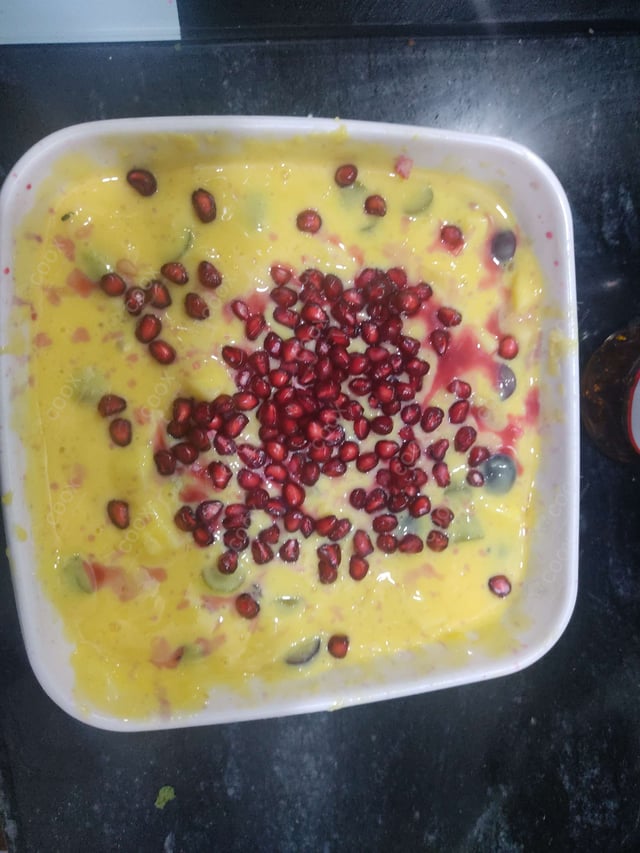 Delicious Fruit Custard prepared by COOX