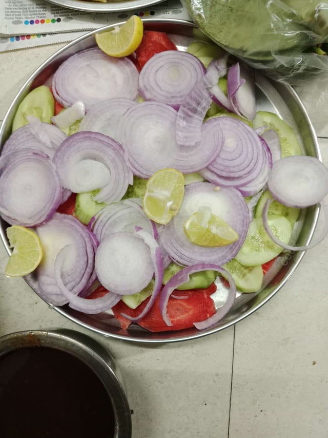 Delicious Salad, Papad prepared by COOX