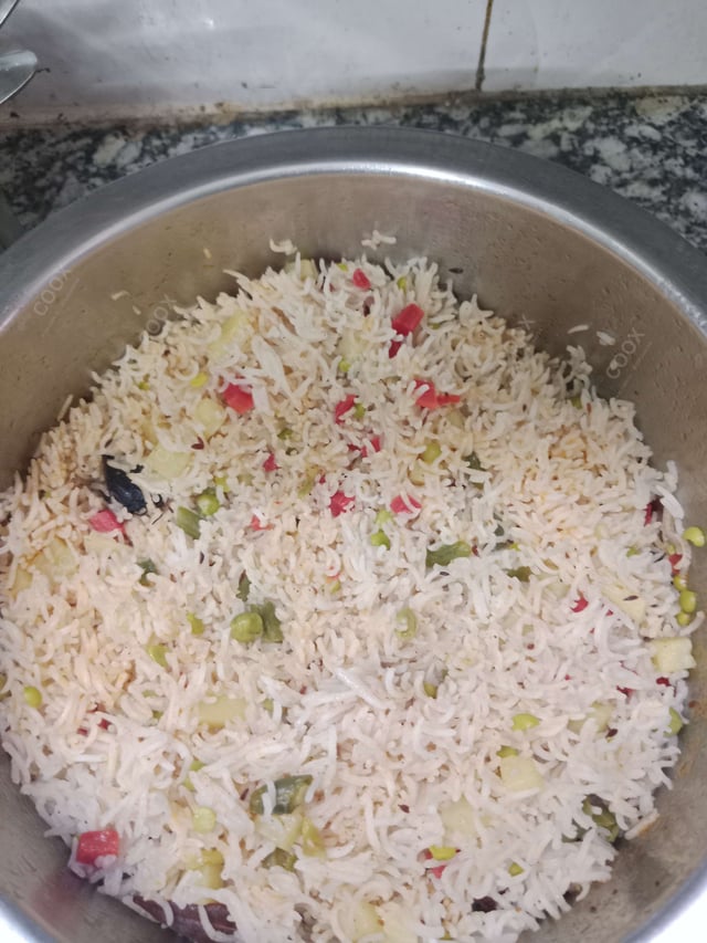 Delicious Veg Pulao prepared by COOX