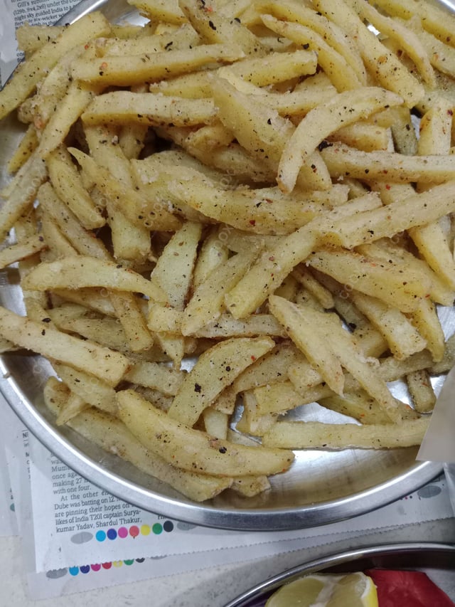 Delicious Peri Peri Fries prepared by COOX