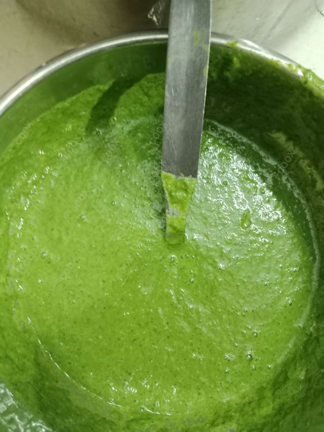 Delicious Green Chutney prepared by COOX