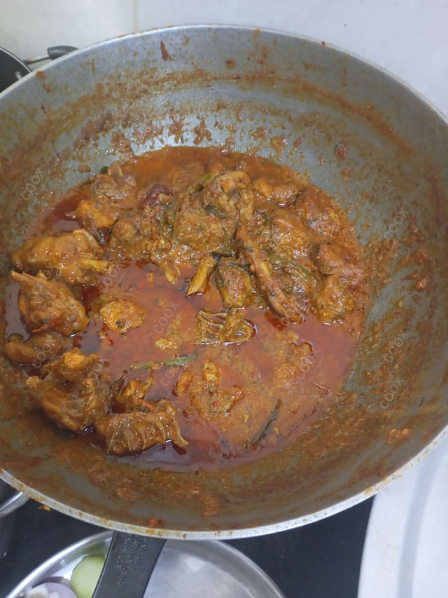 Delicious Chettinad Chicken prepared by COOX